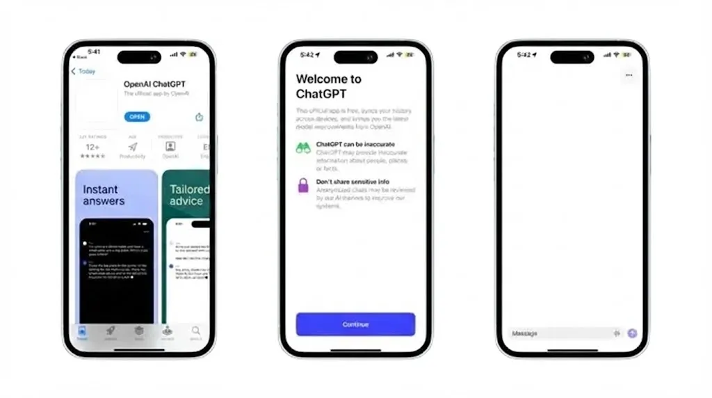 First-Time Setup and Login for ChatGPT App  